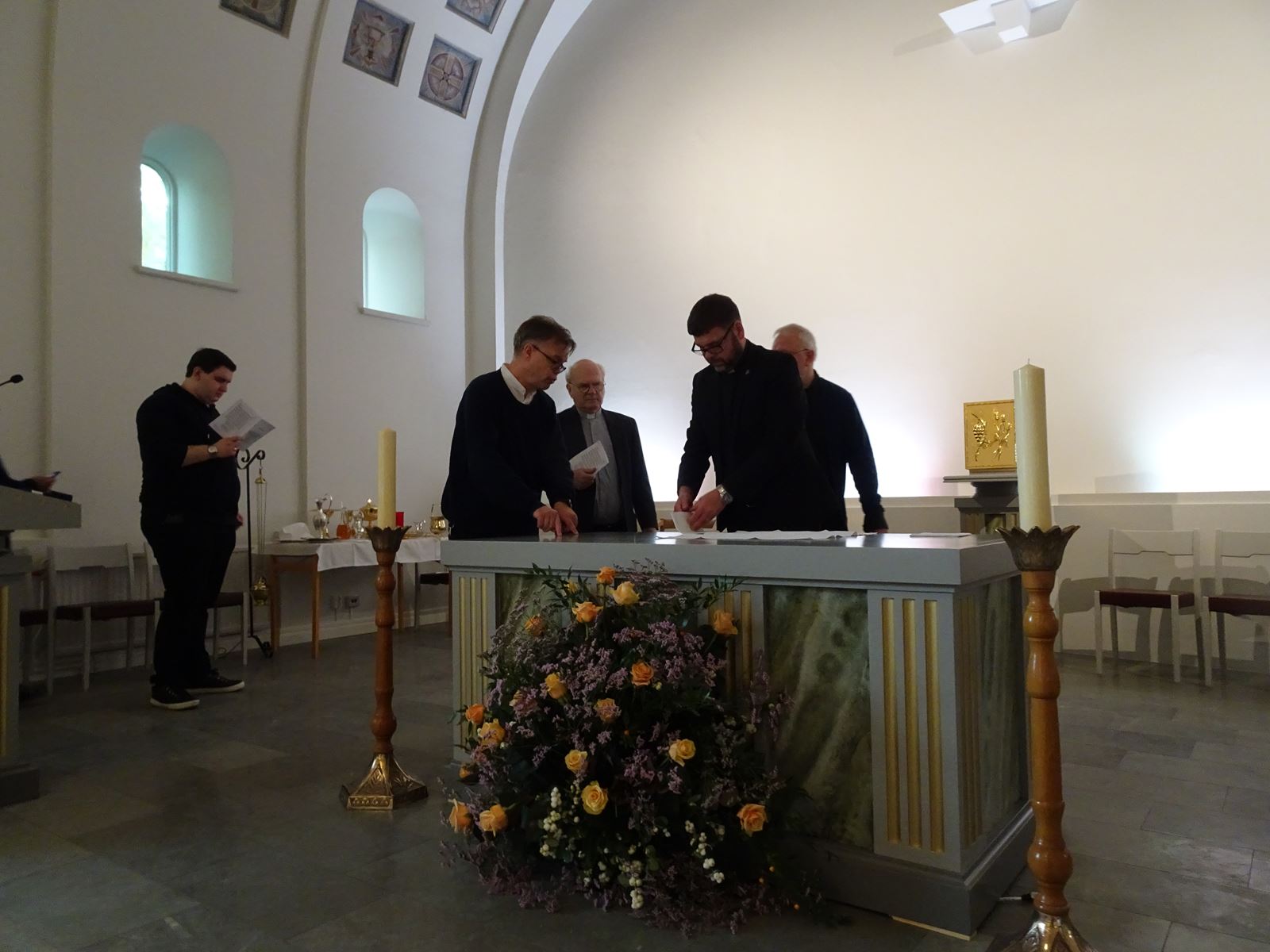 Välsignelse av katolska kyrkan i Motala, S:t Maximilians kloster 20 oktober 2019