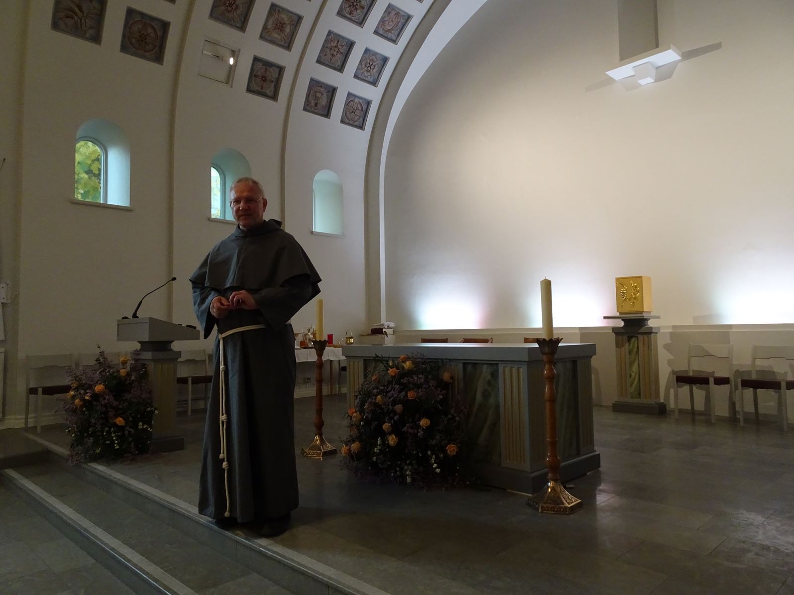 Välsignelse av katolska kyrkan i Motala, S:t Maximilians kloster 20 oktober 2019