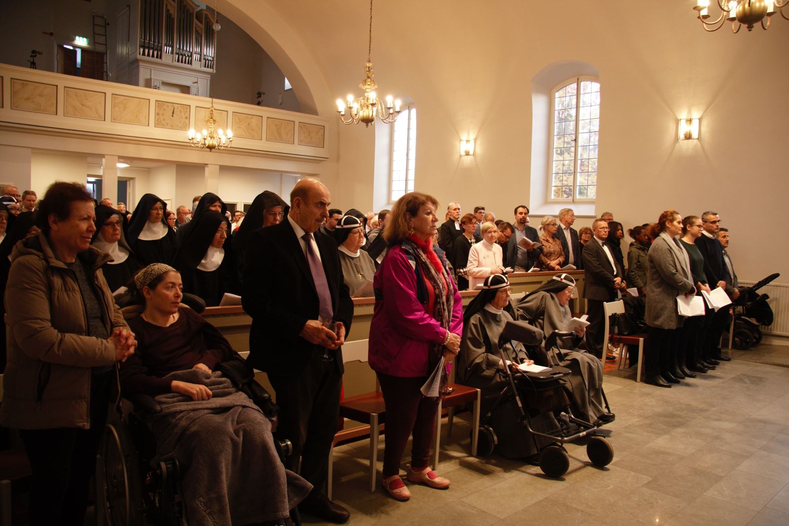 Välsignelse av katolska kyrkan i Motala, S:t Maximilians kloster 20 oktober 2019