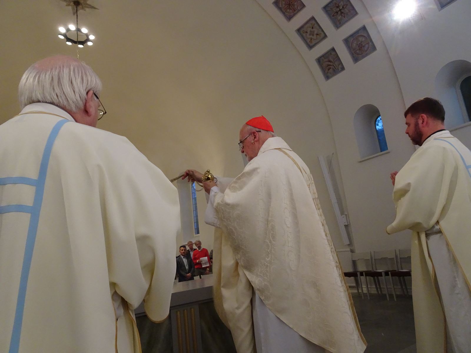 Välsignelse av katolska kyrkan i Motala, S:t Maximilians kloster 20 oktober 2019