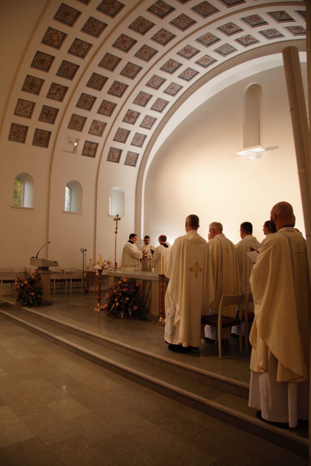 Välsignelse av katolska kyrkan i Motala, S:t Maximilians kloster 20 oktober 2019