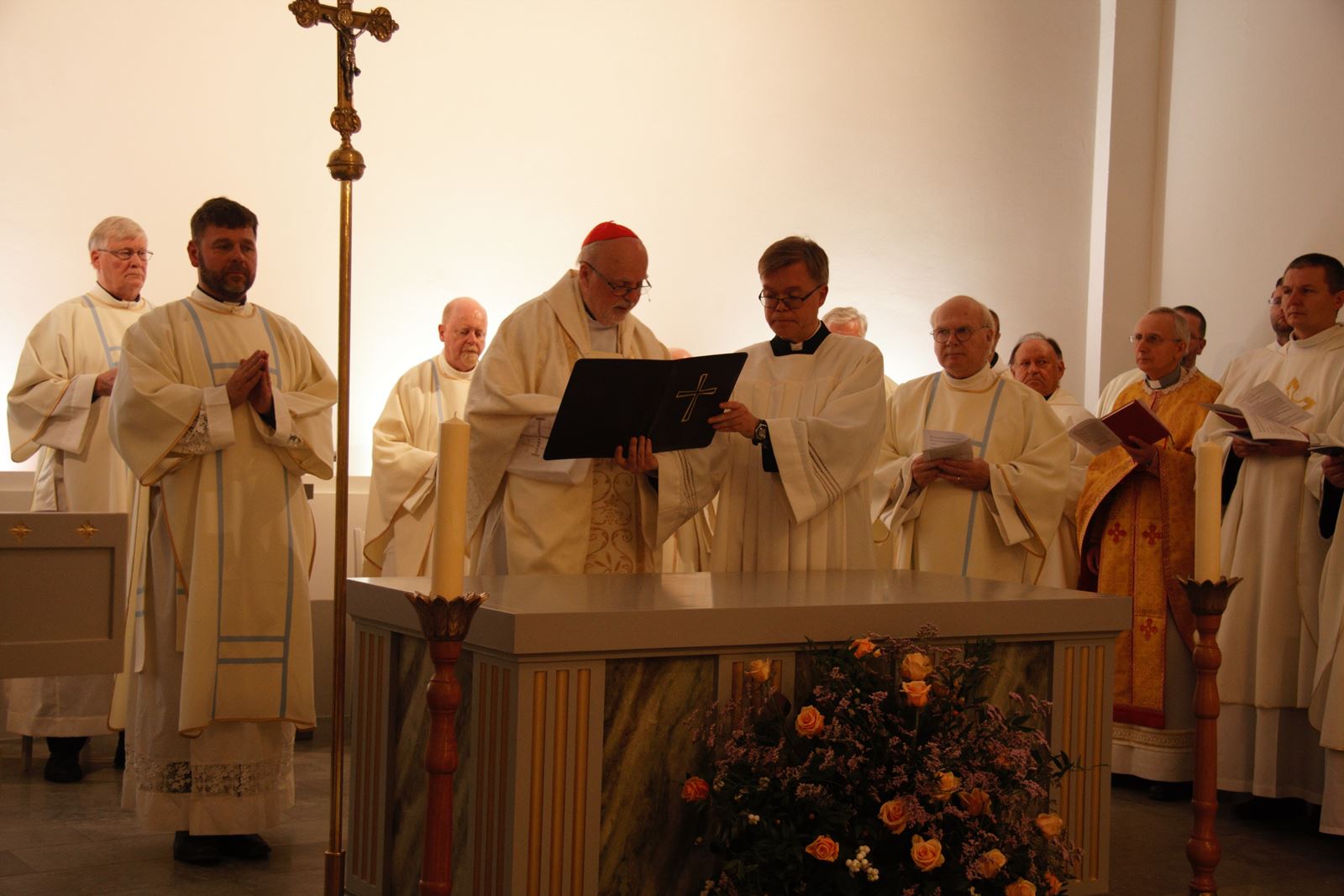 Välsignelse av katolska kyrkan i Motala, S:t Maximilians kloster 20 oktober 2019