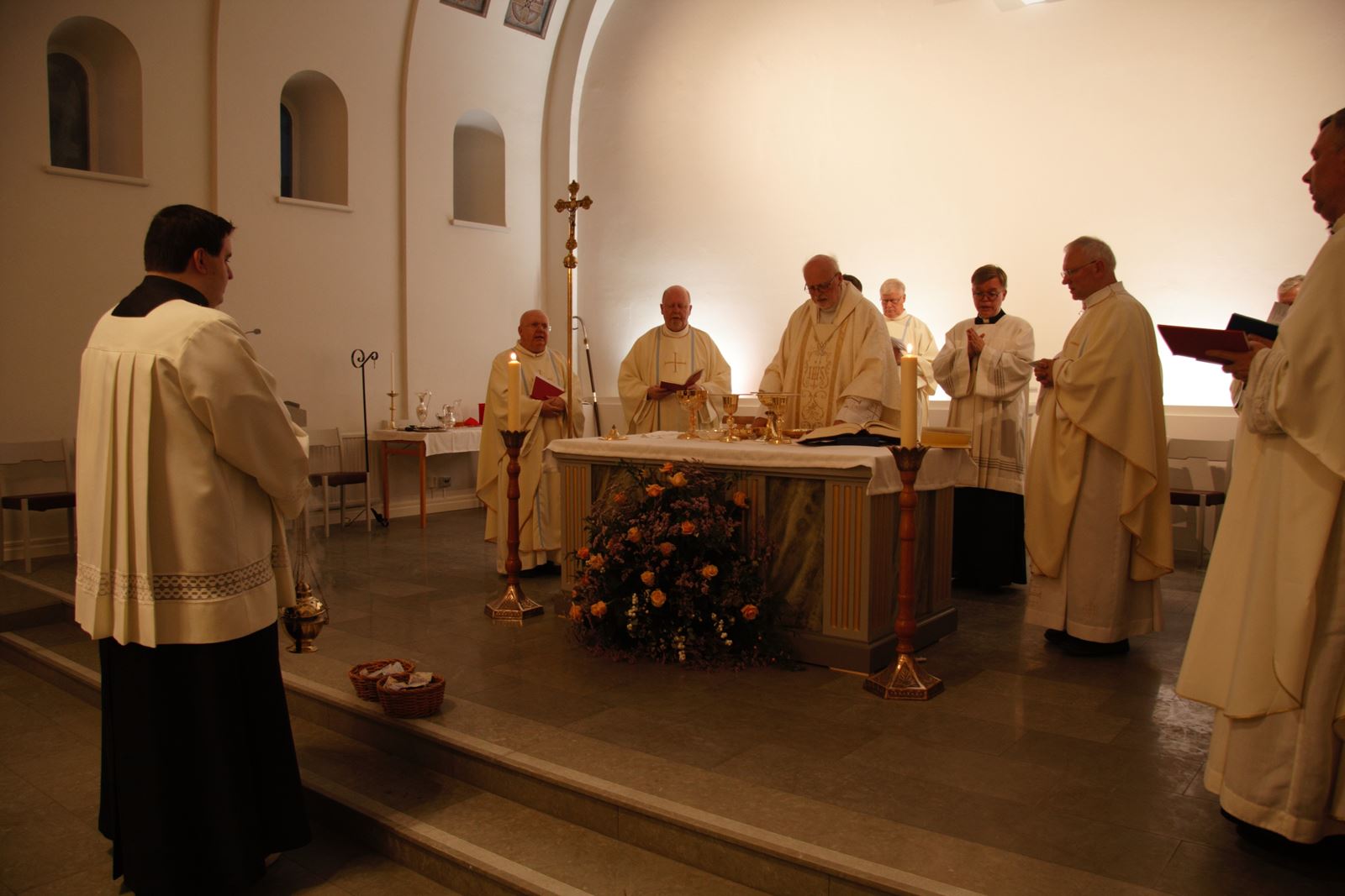 Välsignelse av katolska kyrkan i Motala, S:t Maximilians kloster 20 oktober 2019