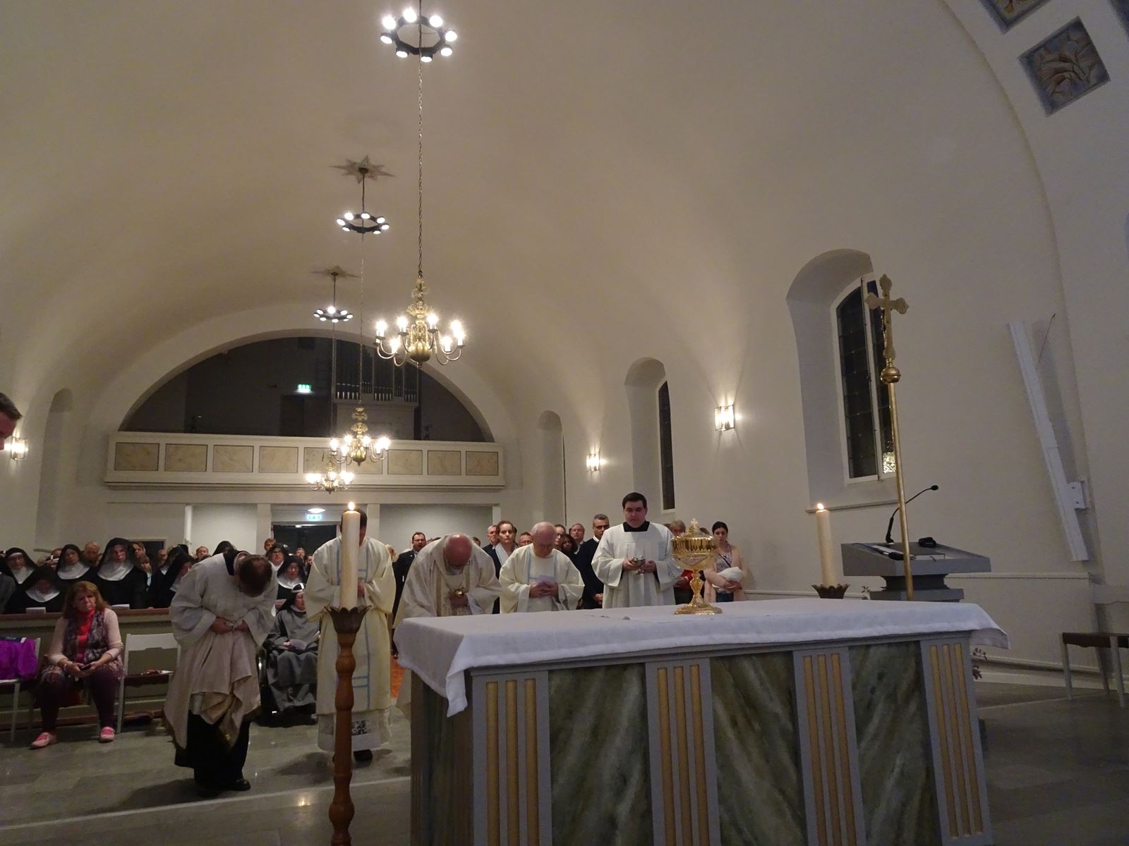 Välsignelse av katolska kyrkan i Motala, S:t Maximilians kloster 20 oktober 2019