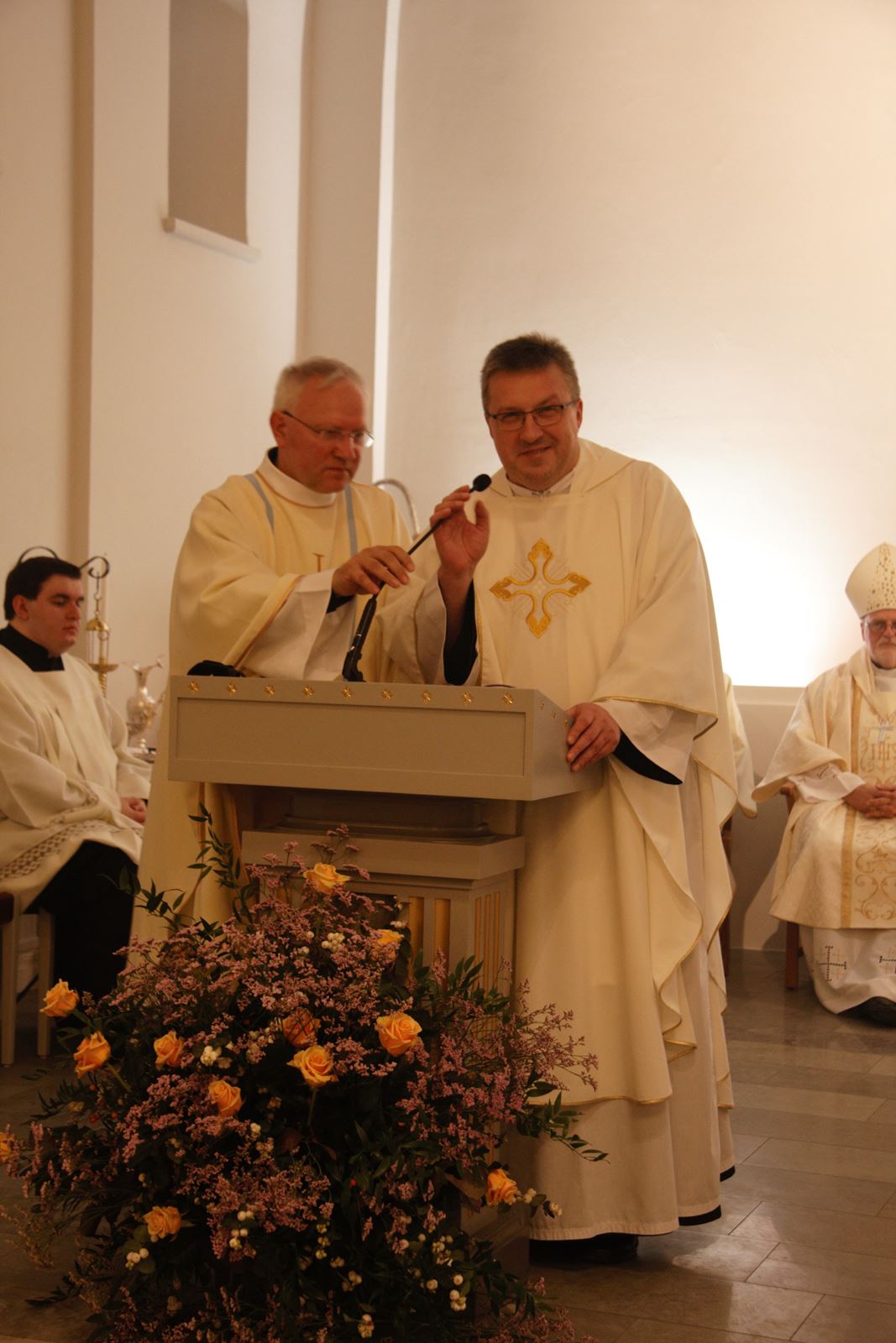 Välsignelse av katolska kyrkan i Motala, S:t Maximilians kloster 20 oktober 2019