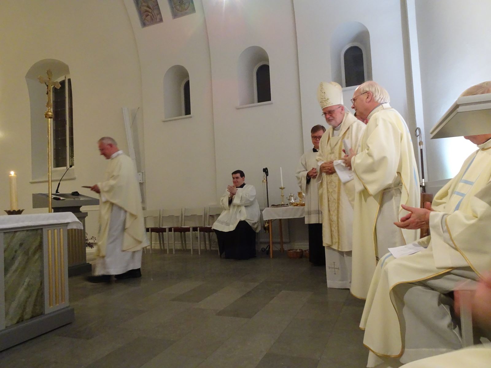 Välsignelse av katolska kyrkan i Motala, S:t Maximilians kloster 20 oktober 2019