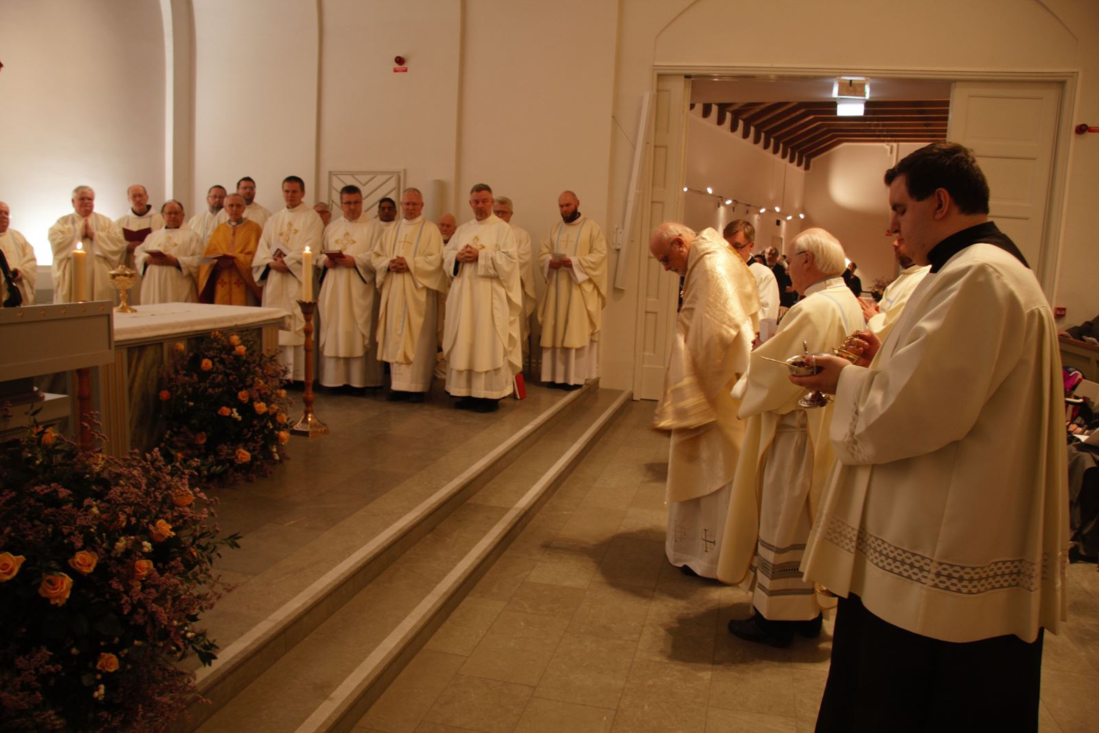 Välsignelse av katolska kyrkan i Motala, S:t Maximilians kloster 20 oktober 2019