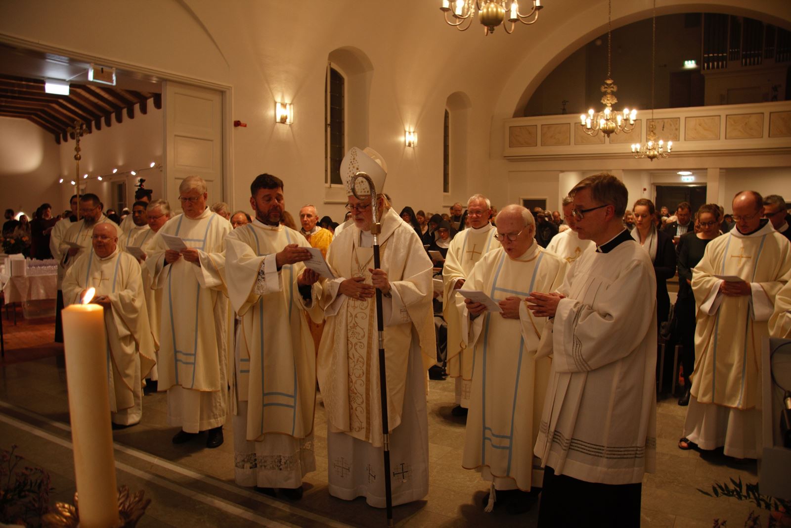 Välsignelse av katolska kyrkan i Motala, S:t Maximilians kloster 20 oktober 2019