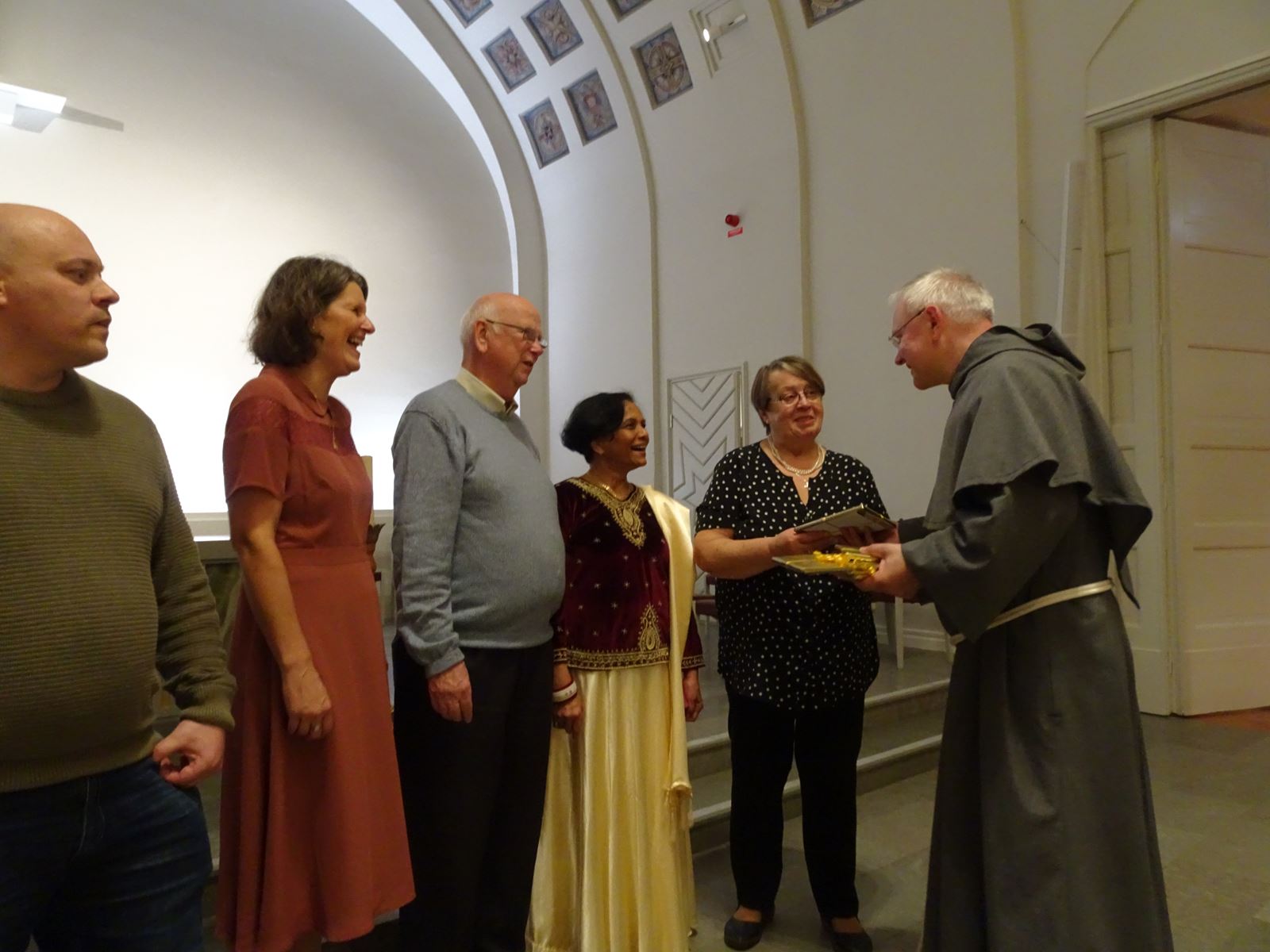 Välsignelse av katolska kyrkan i Motala, S:t Maximilians kloster 20 oktober 2019