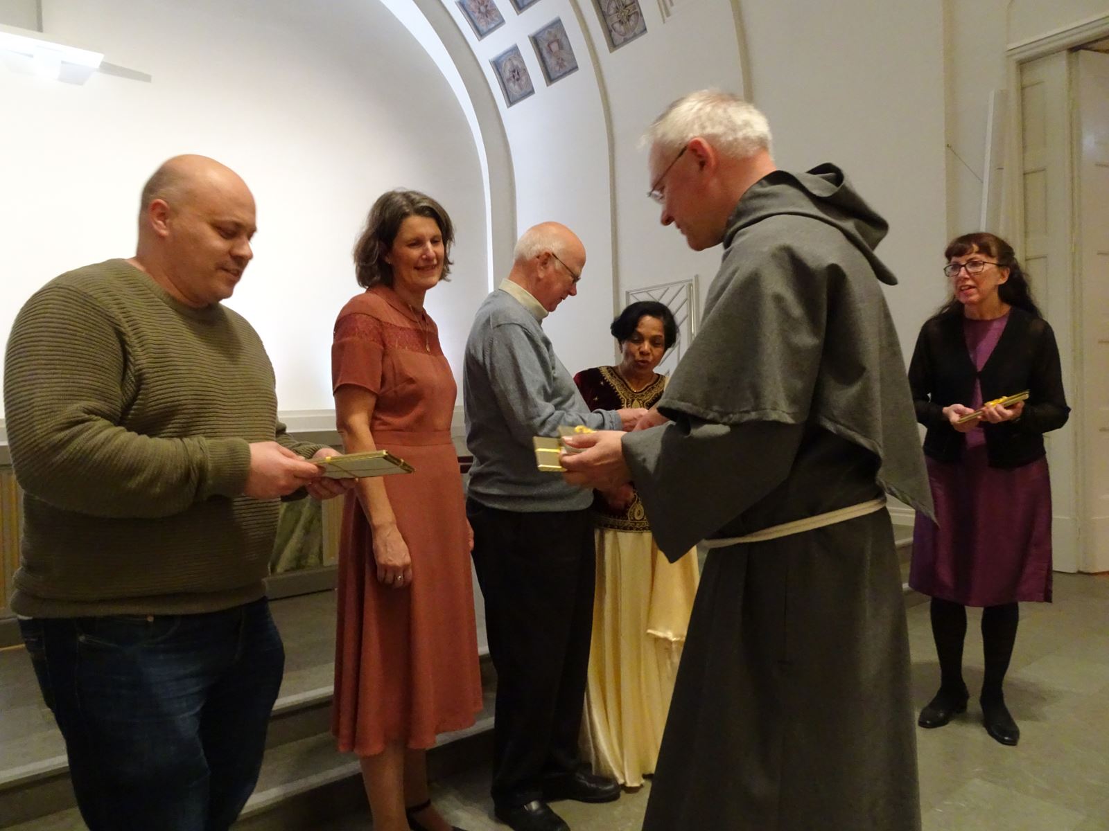 Välsignelse av katolska kyrkan i Motala, S:t Maximilians kloster 20 oktober 2019