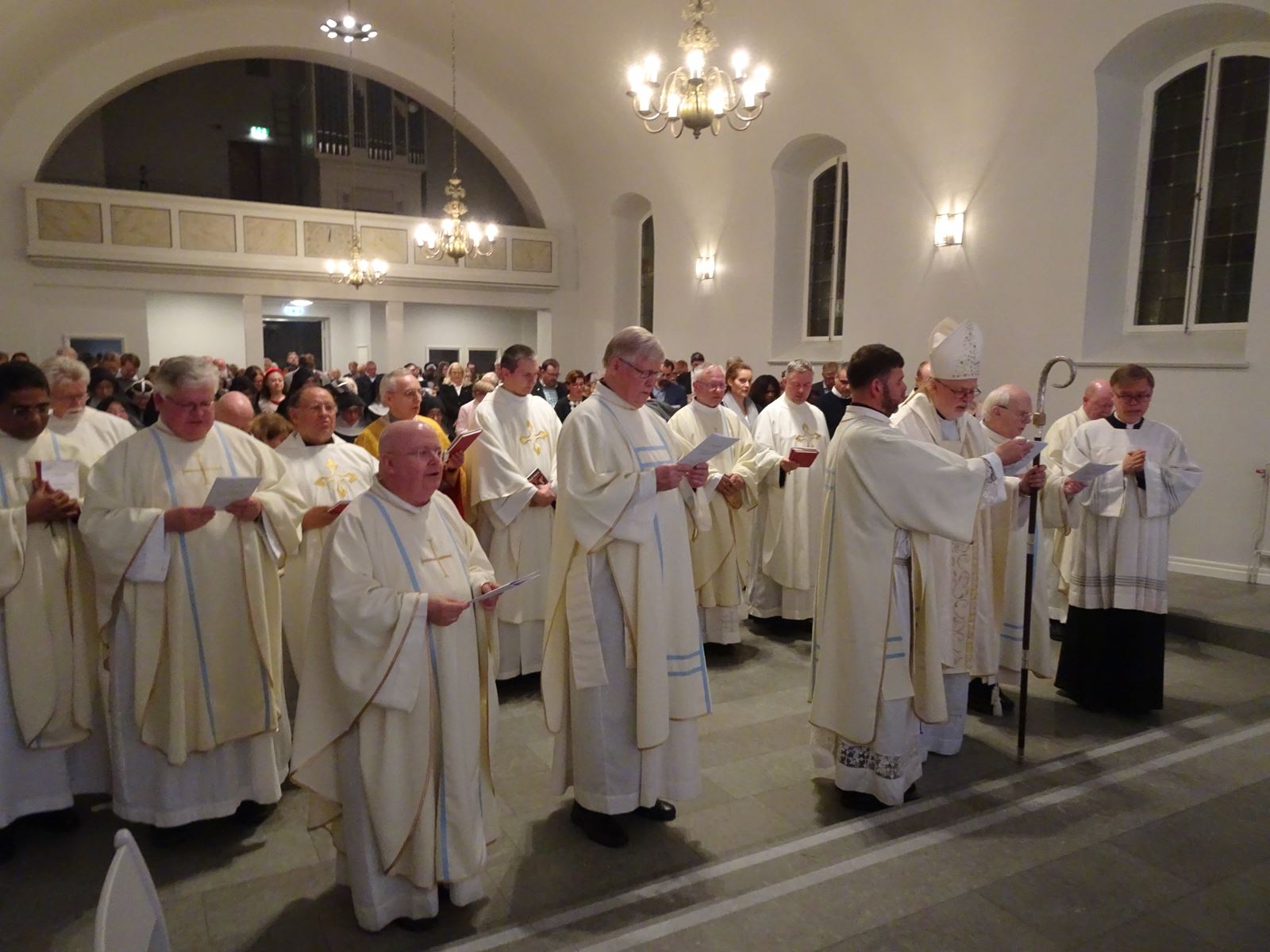 Välsignelse av katolska kyrkan i Motala, S:t Maximilians kloster 20 oktober 2019