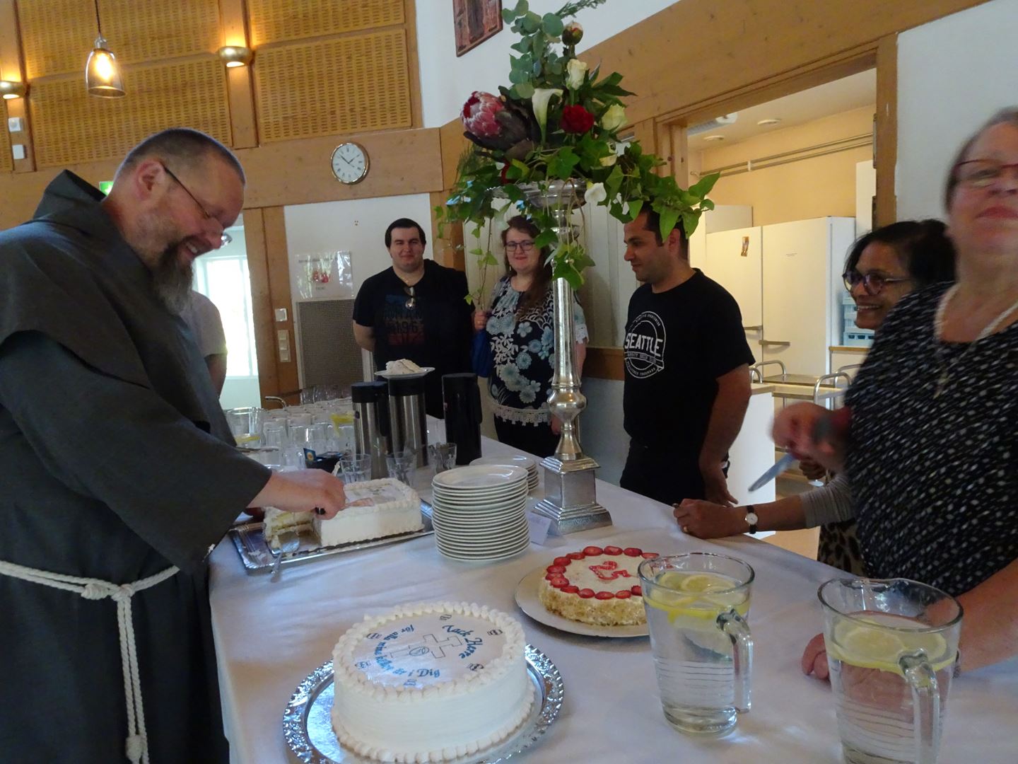 Pater Wladek Mezyks 25-årsjubileum som präst. Jönköping 13 juni 2020