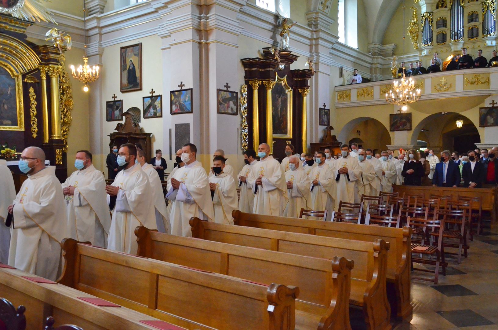 Vigningens sakrament för diakoner och präster hos Gråbröderna den 29 maj 2021, i Lódź, Polen. Foto: Gråbröderna