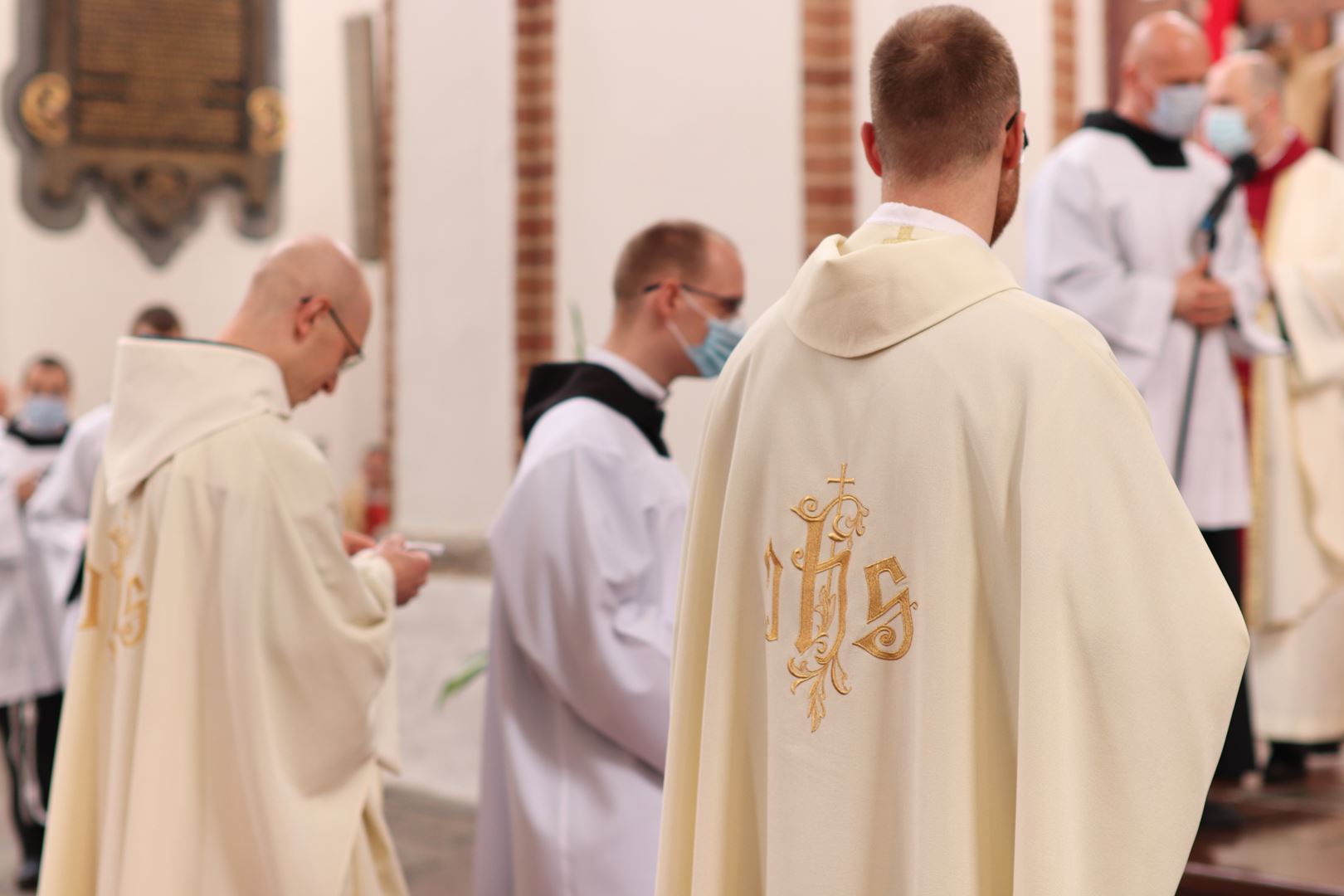 Vigningens sakrament för diakoner och präster hos Gråbröderna den 22 maj 2021, i Gdańsk, Polen. Foto: Gråbröderna