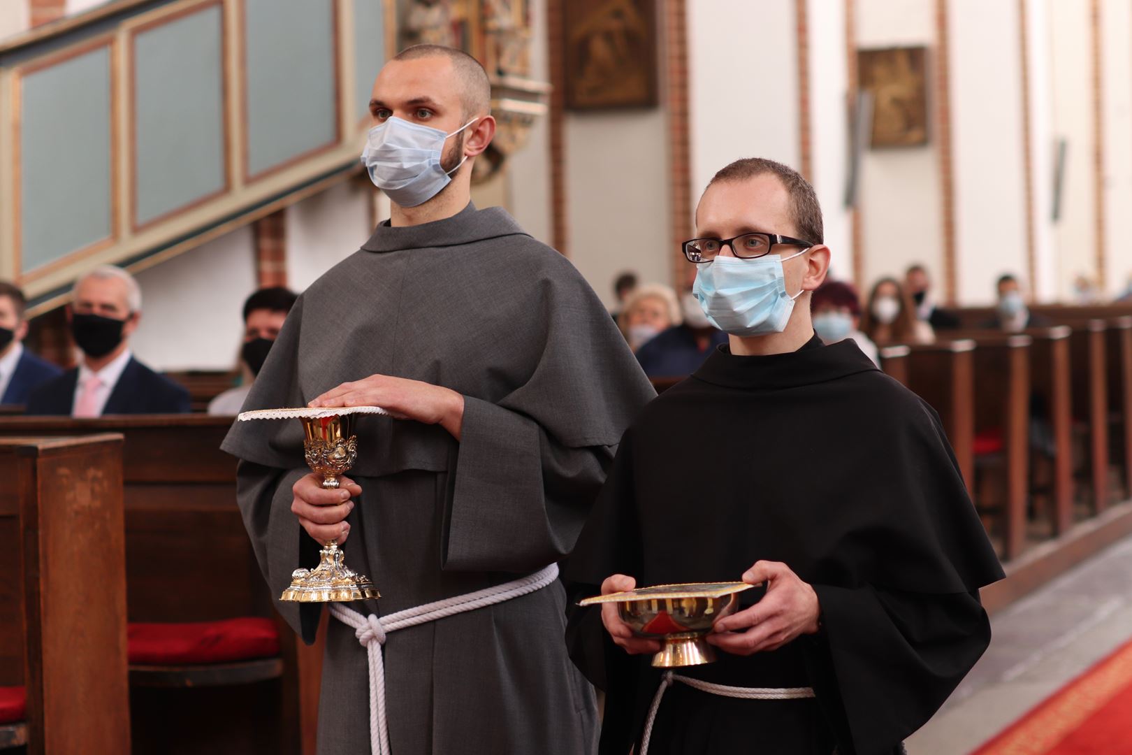 Vigningens sakrament för diakoner och präster hos Gråbröderna den 22 maj 2021, i Gdańsk, Polen. Foto: Gråbröderna