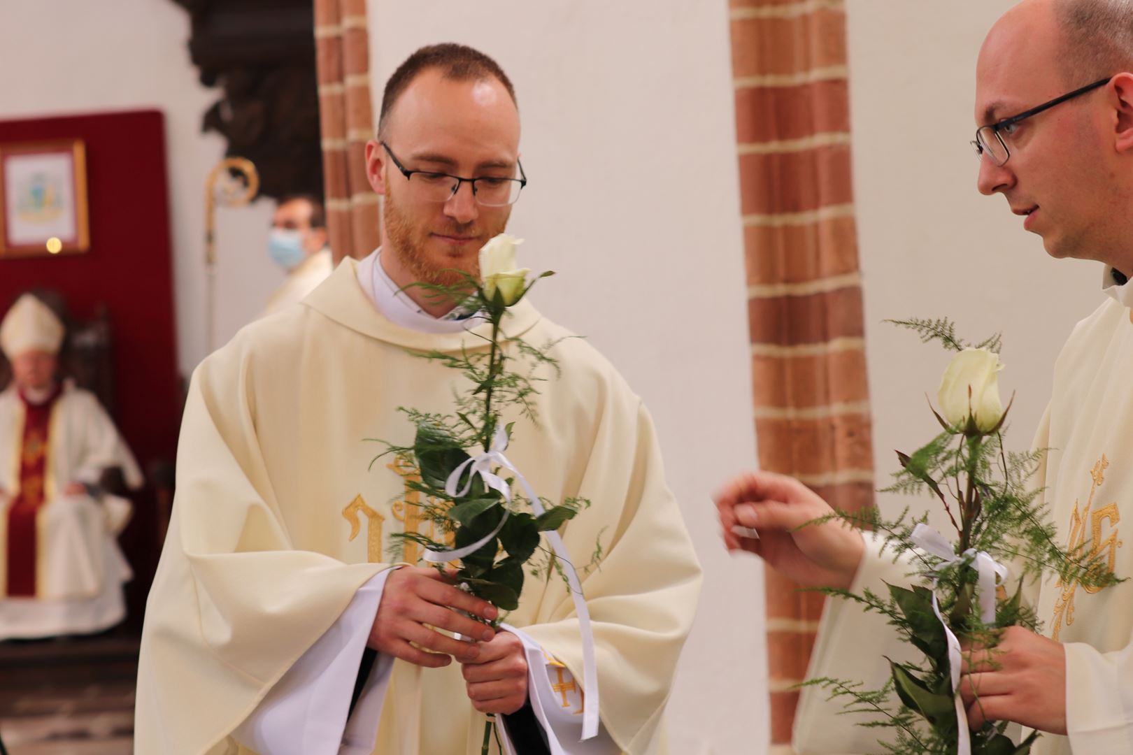 Vigningens sakrament för diakoner och präster hos Gråbröderna den 22 maj 2021, i Gdańsk, Polen. Foto: Gråbröderna