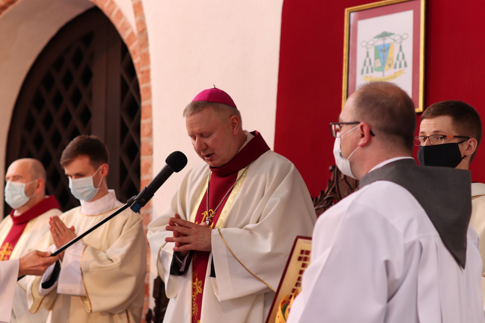 Vigningens sakrament för diakoner och präster hos Gråbröderna den 22 maj 2021, i Gdańsk, Polen. Foto: Gråbröderna