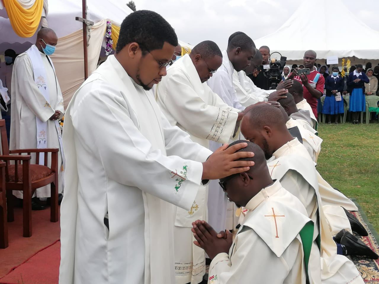 Vigningens sakrament för präster hos Gråbröderna i Kenya 2022
