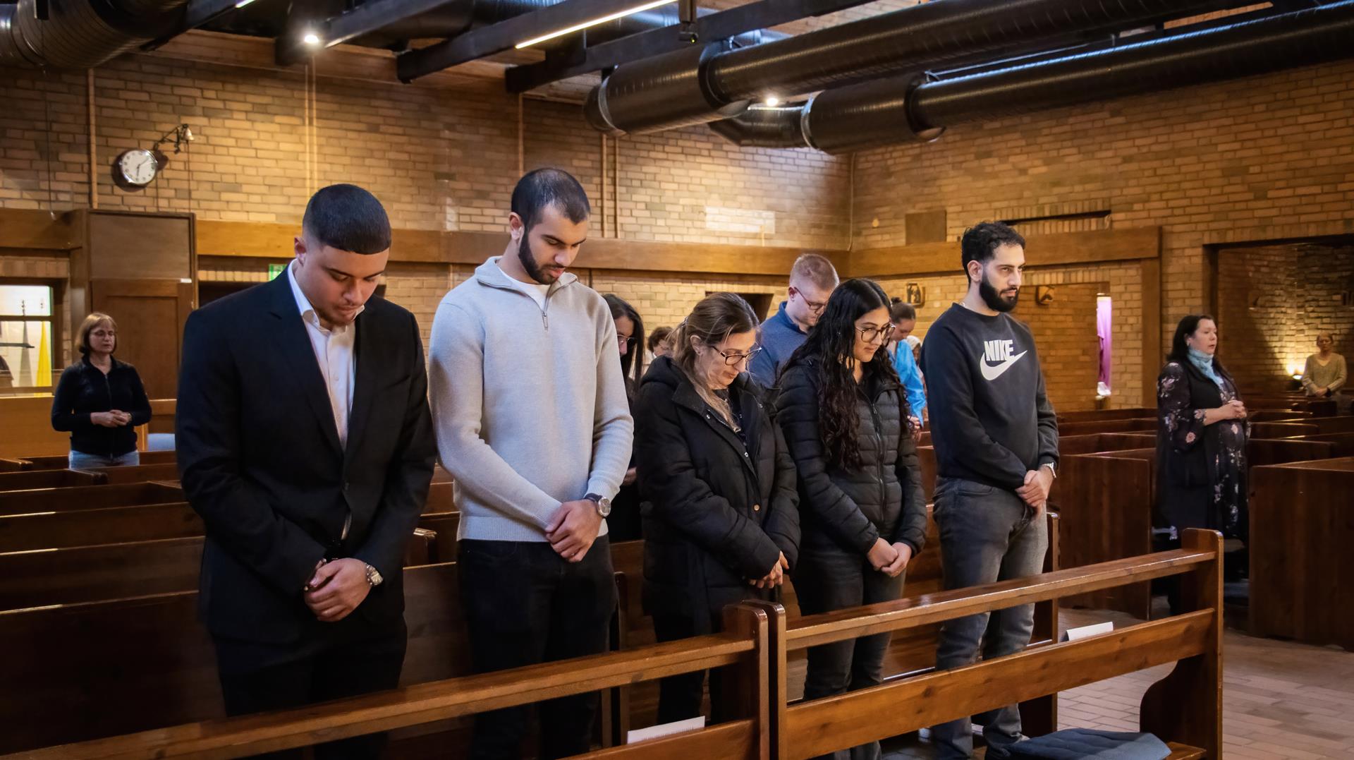Upptagning i Katolska Kyrkan fulla gemenskap, Jönköping den 16 mars 2025, Foto: Mateusz Opila