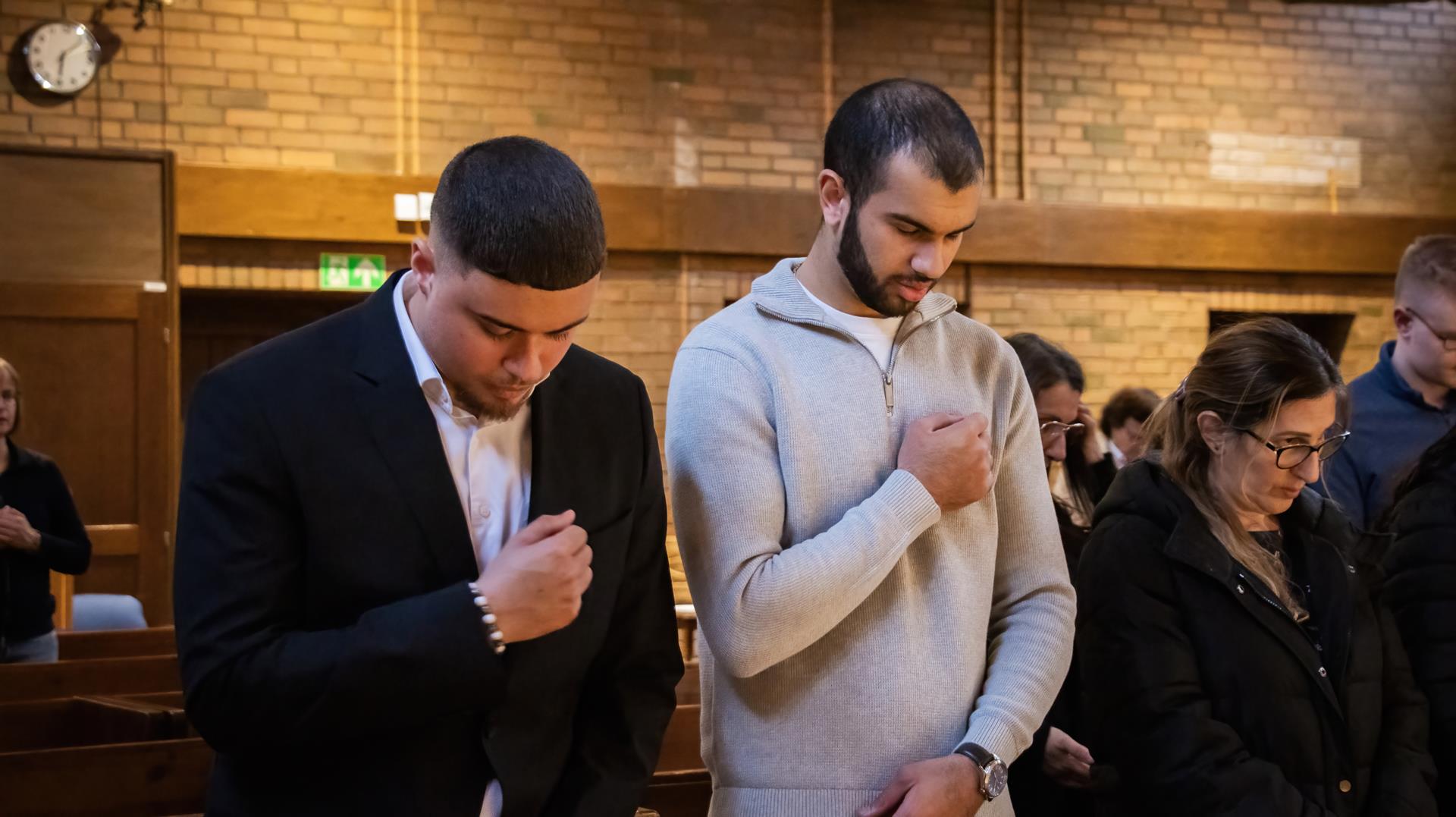 Upptagning i Katolska Kyrkan fulla gemenskap, Jönköping den 16 mars 2025, Foto: Mateusz Opila