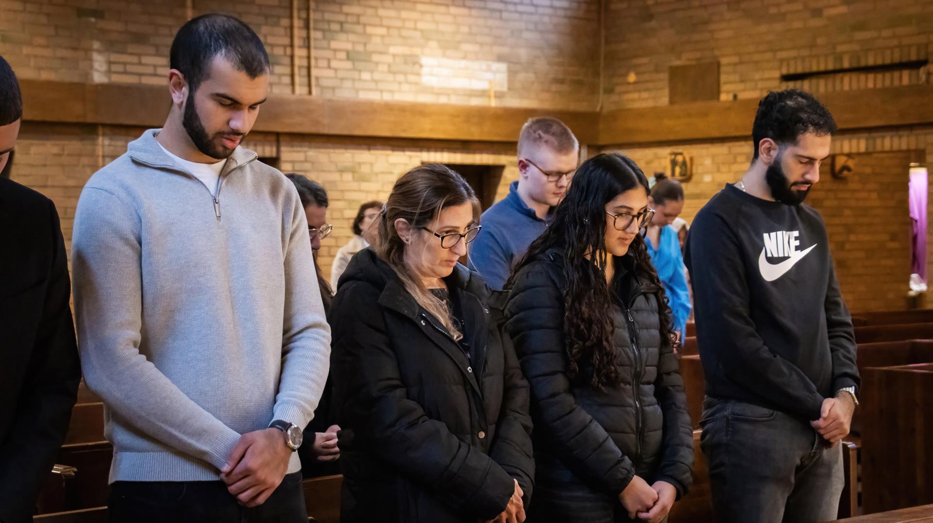 Upptagning i Katolska Kyrkan fulla gemenskap, Jönköping den 16 mars 2025, Foto: Mateusz Opila