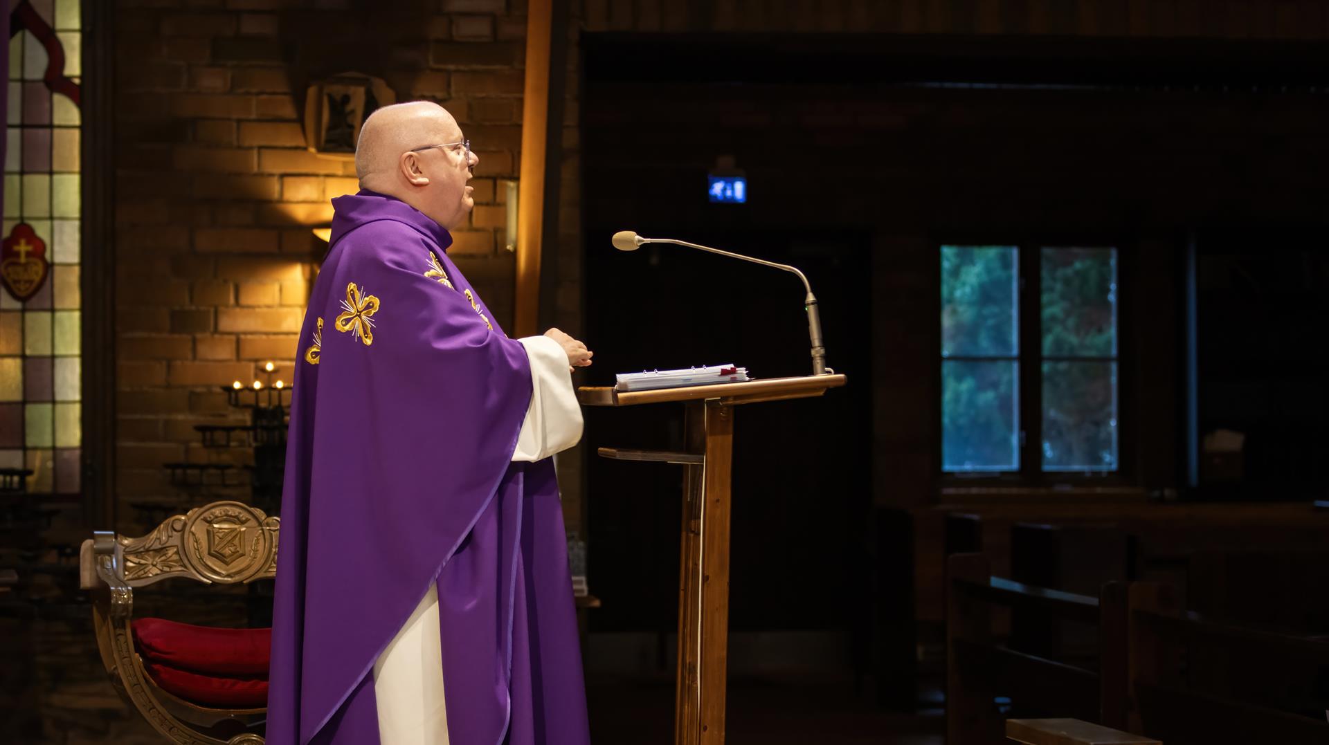 Upptagning i Katolska Kyrkan fulla gemenskap, Jönköping den 16 mars 2025, Foto: Mateusz Opila