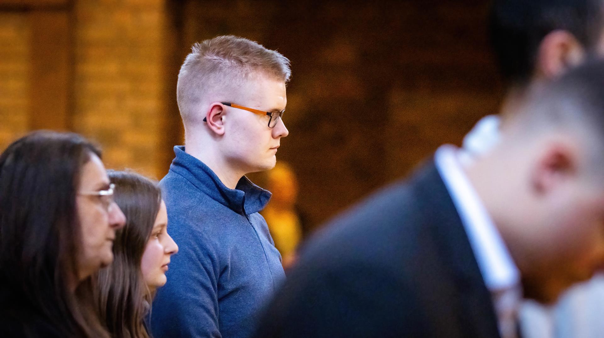 Upptagning i Katolska Kyrkan fulla gemenskap, Jönköping den 16 mars 2025, Foto: Mateusz Opila
