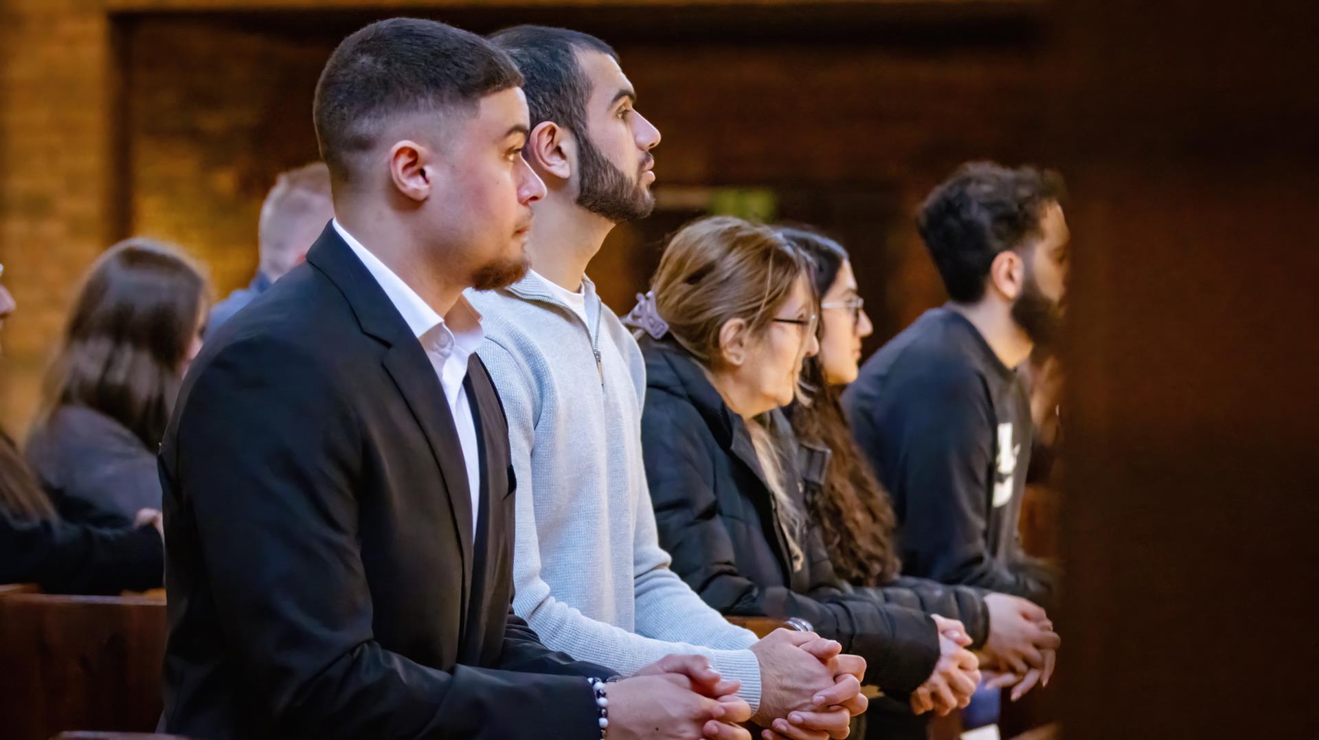 Upptagning i Katolska Kyrkan fulla gemenskap, Jönköping den 16 mars 2025, Foto: Mateusz Opila