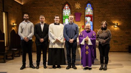 Upptagning i Katolska Kyrkan fulla gemenskap, Jönköping den 16 april 2025