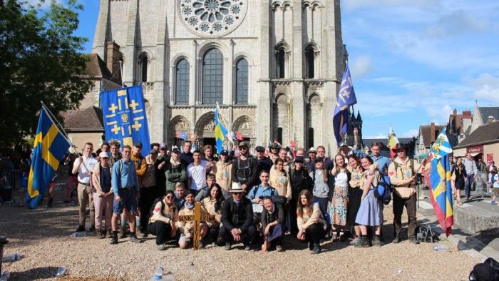 40 pilgrimer från Sverige till Chartres