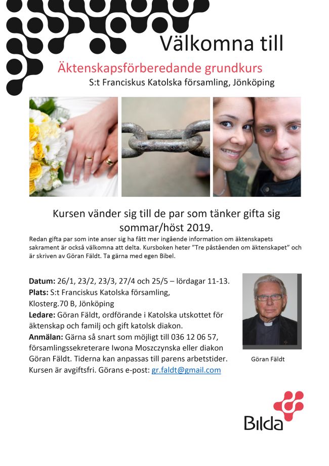 Äktenskapskurs 2018