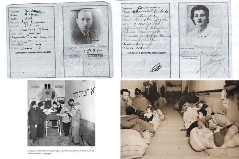 Jewish refugees stay in Castel Gandolfo