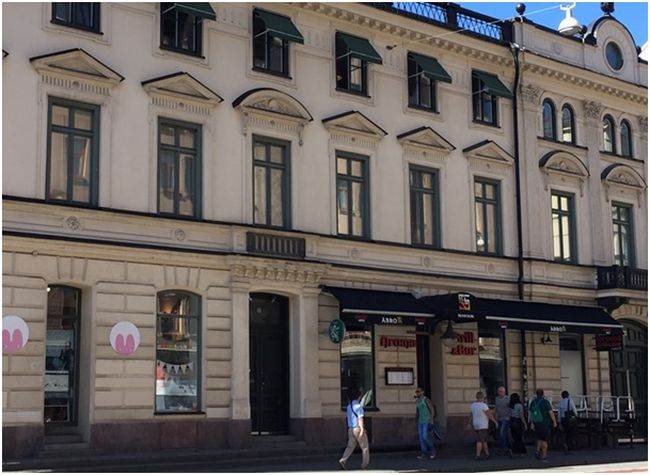 Det katolska biskopsämbetets fastighet på Götgatan i Stockholm