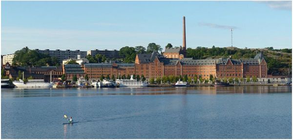 Münchenbryggeriet vid Riddarfjärden i Stockholm