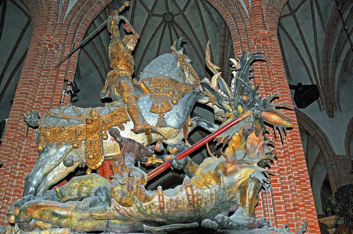 S:t Göran och draken, Storkyrkan, Gamla stan, Stockholm