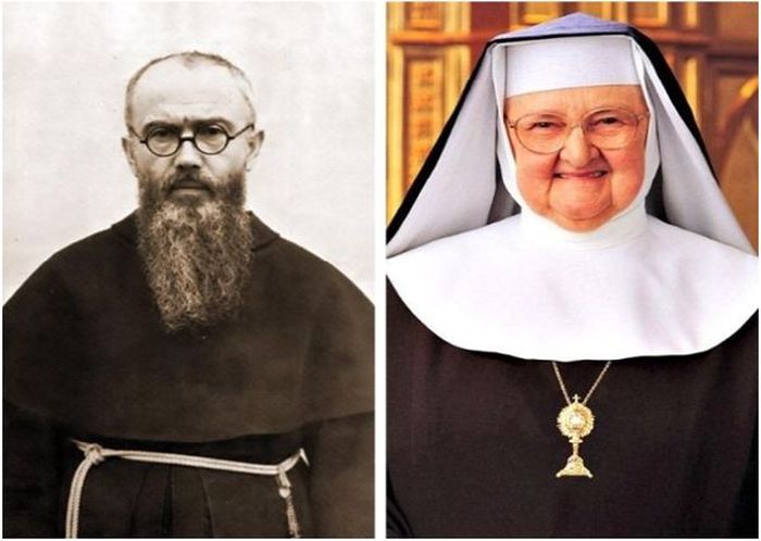 St. Maximilian Kolbe HÖGER Moder Angelica