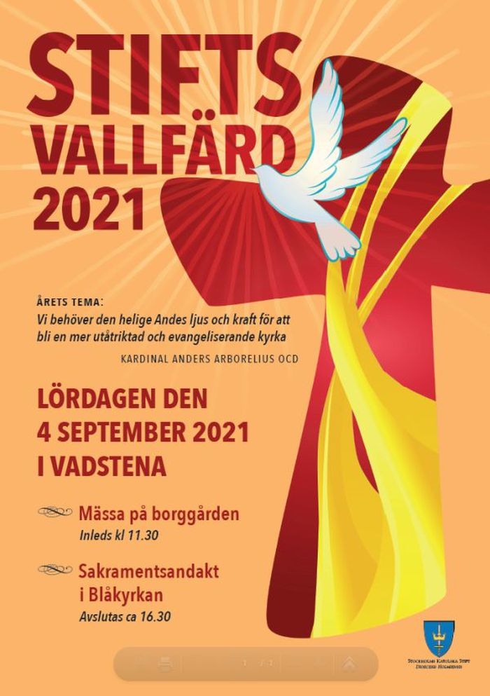 Stiftsvallfärden 2021