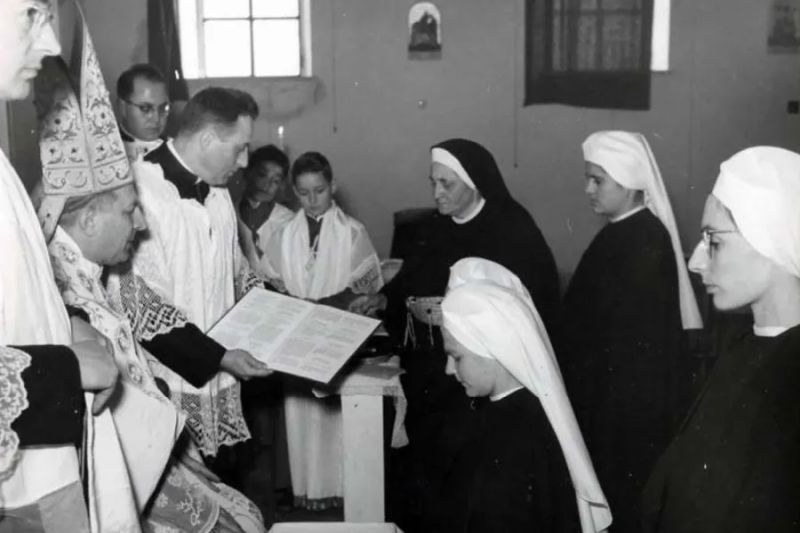 Sr. Laura Mainetti’s vestition ceremony in 1959