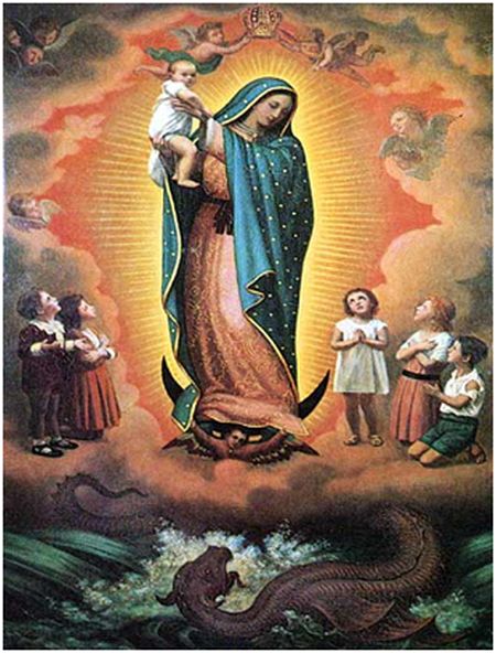Vår Fru och Moder av Guadalupe, De Ofödda barnens Beskyddarinna