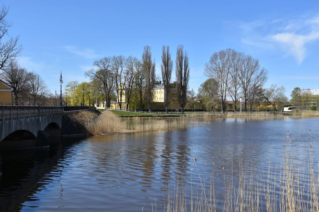 Vackra Skandinavien, Mariestad med omnejd i april 2020, Foto: Broder Kssael