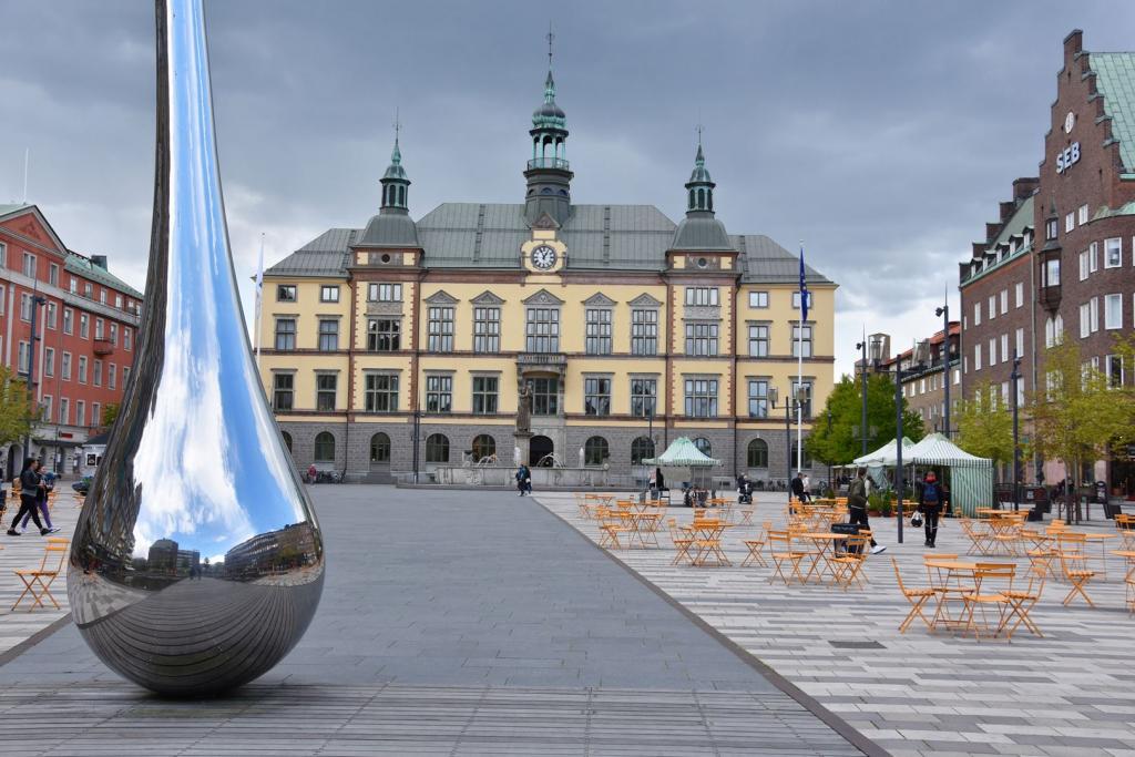 Vackra Skandinavien, Eskilstuna och Gripsholm i april 2020, Foto: Broder Kssael
