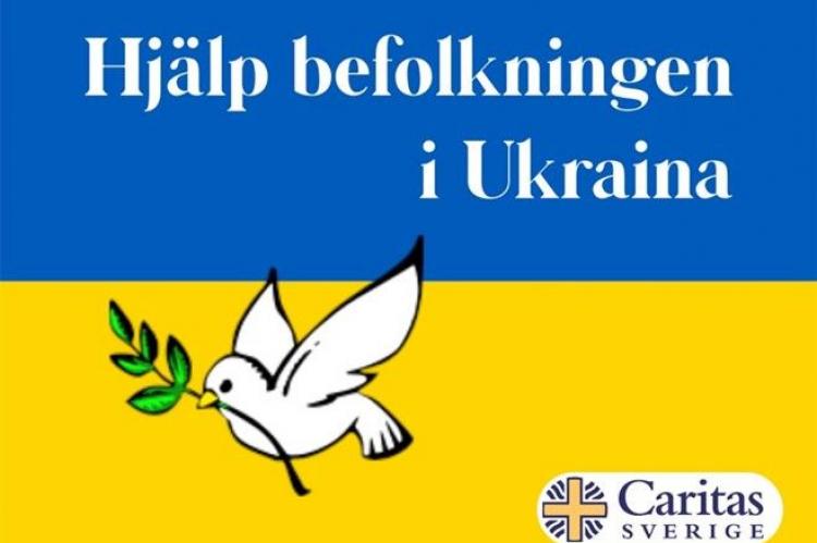 Caritas Sverige startar insamling till stöd för befolkningen i Ukraina