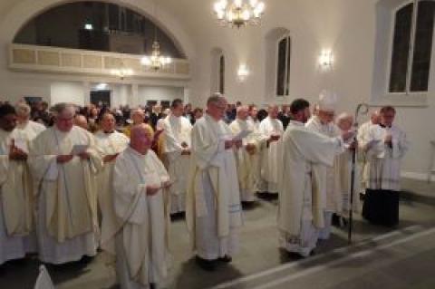 Välsignelse av katolska kyrkan i Motala, S:t Maximilians kloster 20 oktober 2019