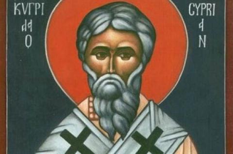 S:t Cyprianus (+ 258)