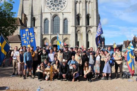 40 pilgrimer från Sverige till Chartres