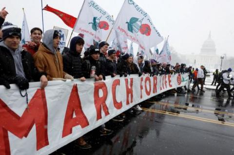 Foto: March for Life 2024 i Washington, foto: EVELYN HOCKSTEIN