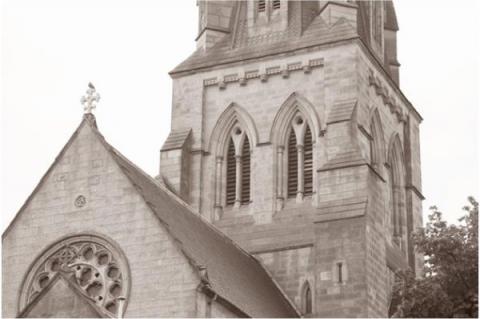 Cathedral Church of St. Barnabas i Nottingham, England, Storbritannien