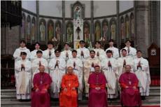 Sexton nya präster vigdes den 1 till 2 februari 2024 i Seoul, Sydkorea