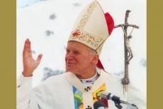 Påven Johannes Paulus II i Adamello, Italien 1988